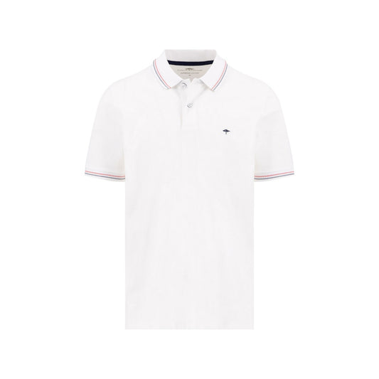 Fynch Hatton 1605 1580 802 White Polo Shirt