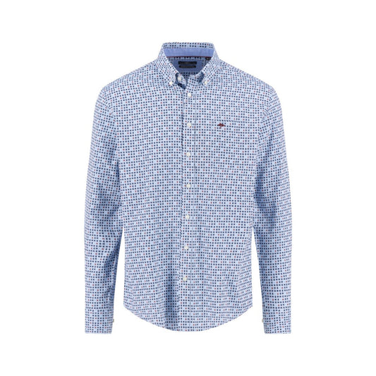 Fynch Hatton 1509 5600 368 Deep Merlot Long Sleeve Shirt