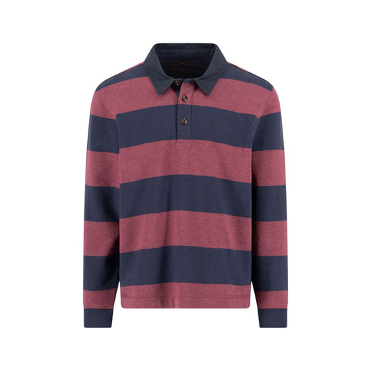 Fynch Hatton 1514 1363 368 Deep Merlot Rugby Shirt
