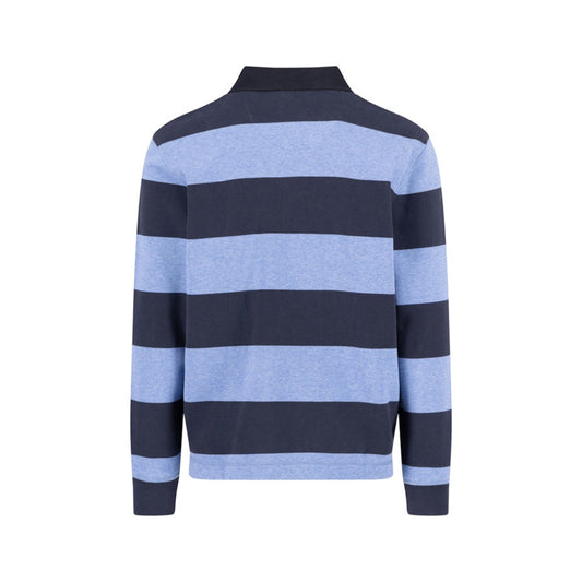 Fynch Hatton 1514 1363 604 Crystal Blue Rugby Shirt