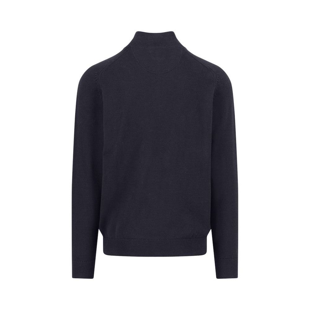 Fynch Hatton 1509 203 690 Navy Supersoft Troyer Zip