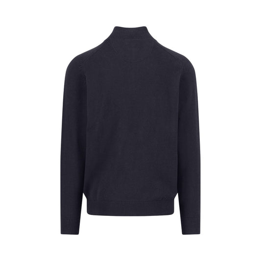 Fynch Hatton 1509 203 690 Navy Supersoft Troyer Zip