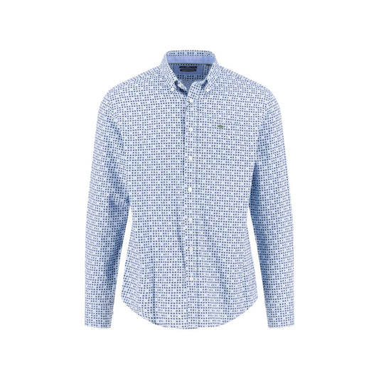 Fynch Hatton 1509 5600 736 Dark Leaf Long Sleeve Shirt