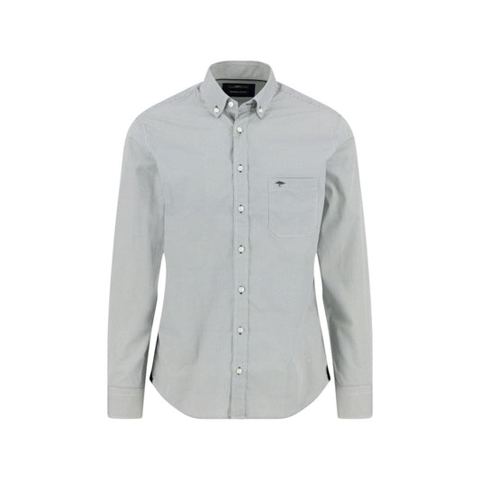 Fynch Hatton 1510 6240 737 Dark Ivy Long Sleeve Shirt