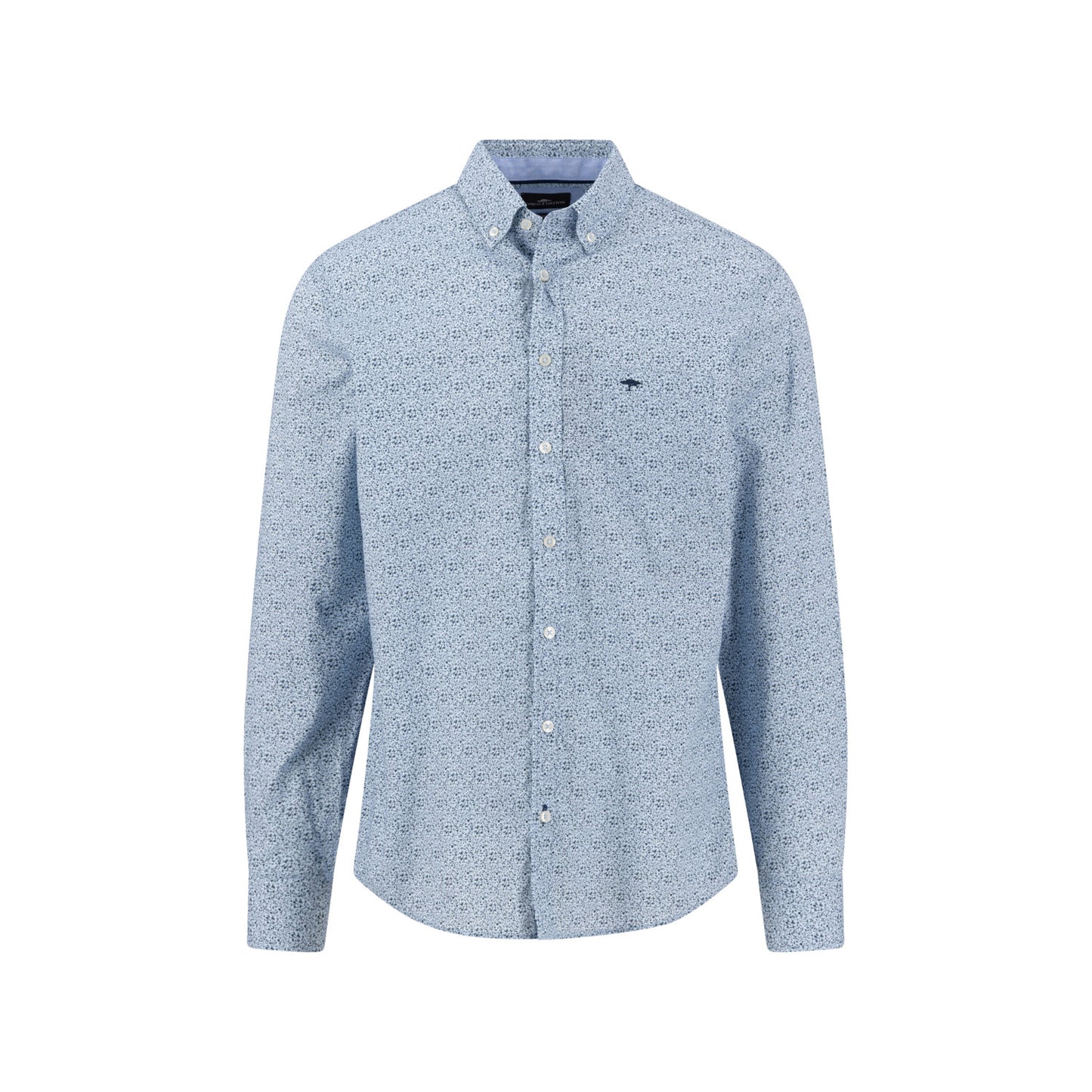 Fynch Hatton 1609 6290 653 New Breeze Minimal Flower Print Casual Shirt
