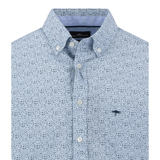 Fynch Hatton 1609 6290 653 New Breeze Minimal Flower Print Casual Shirt
