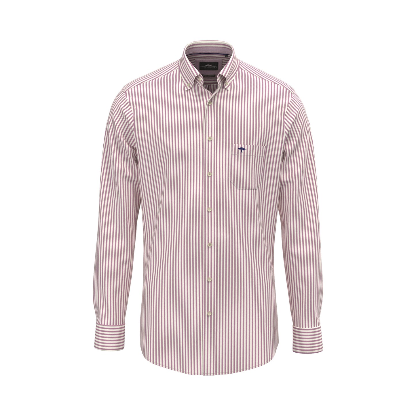 Fynch Hatton 1000 5510 416 Grape Casual Shirt