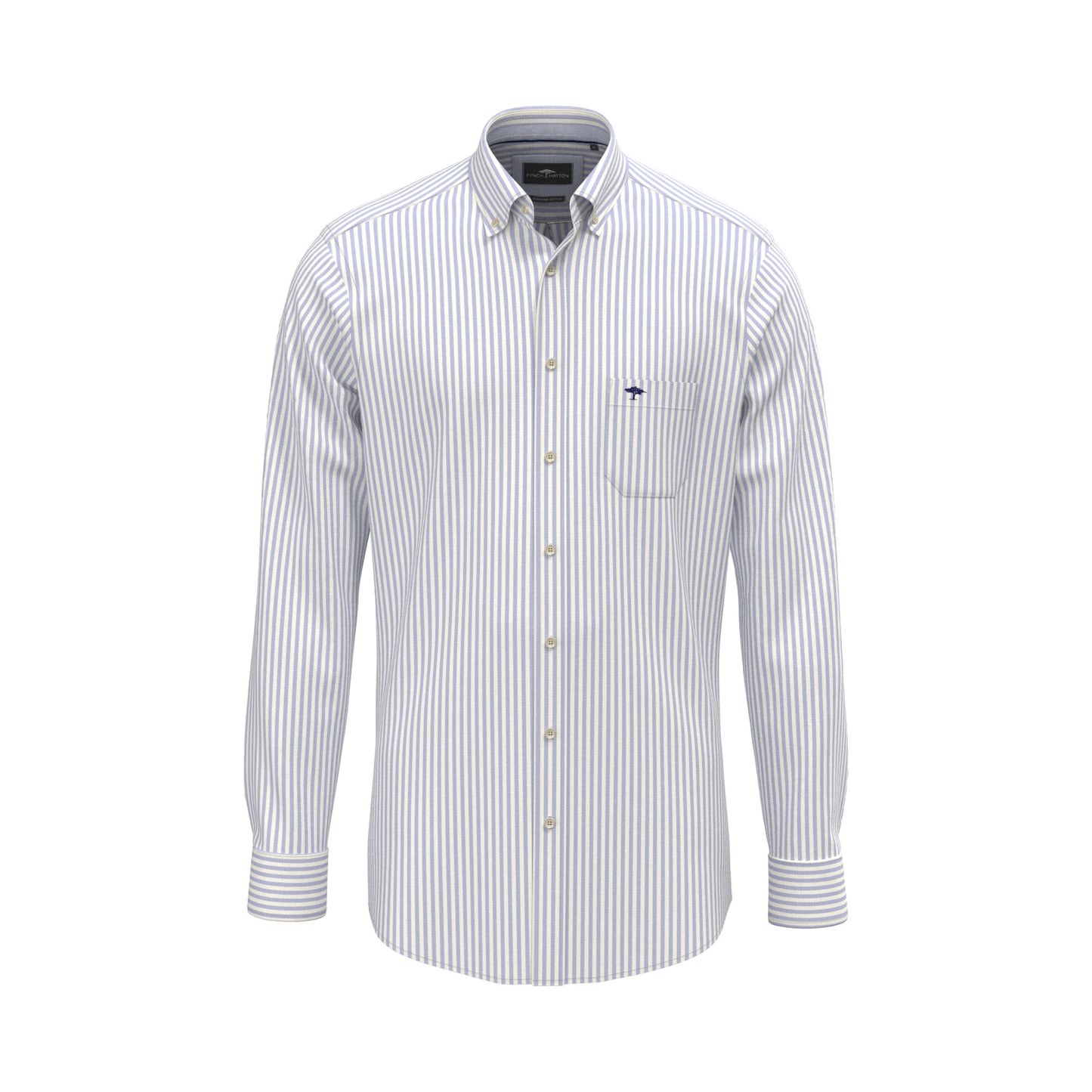 Fynch Hatton 1000 5510 675 Light Blue Casual Shirt