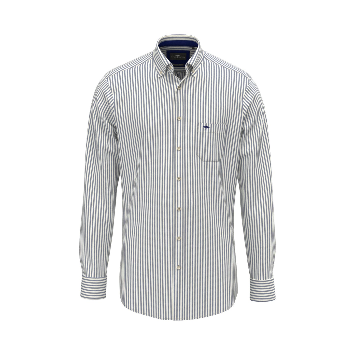Fynch Hatton 1000 5510 685 Navy Casual Shirt