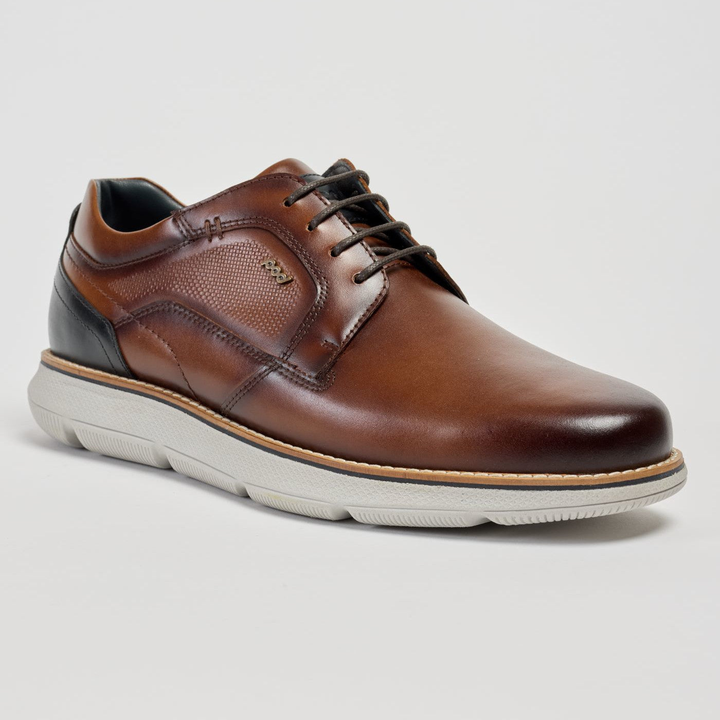 Pod Finch Tan Leather Trainers