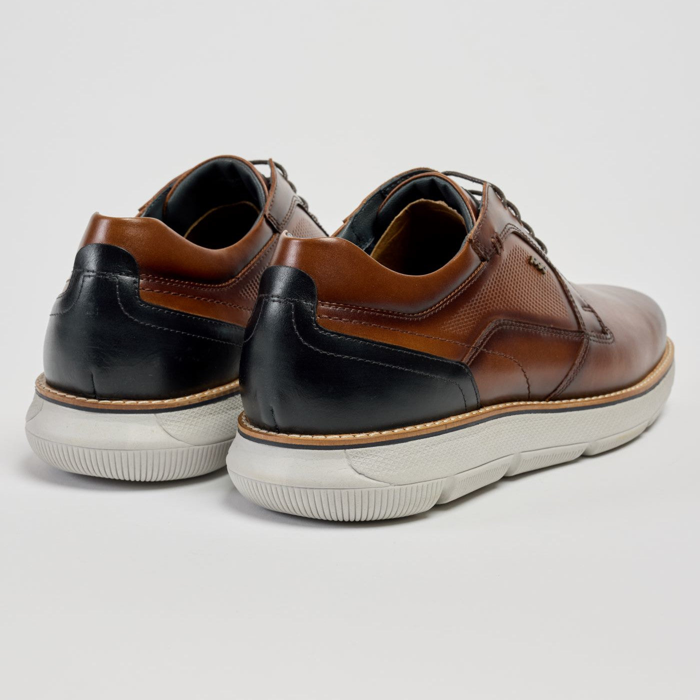 Pod Finch Tan Leather Trainers