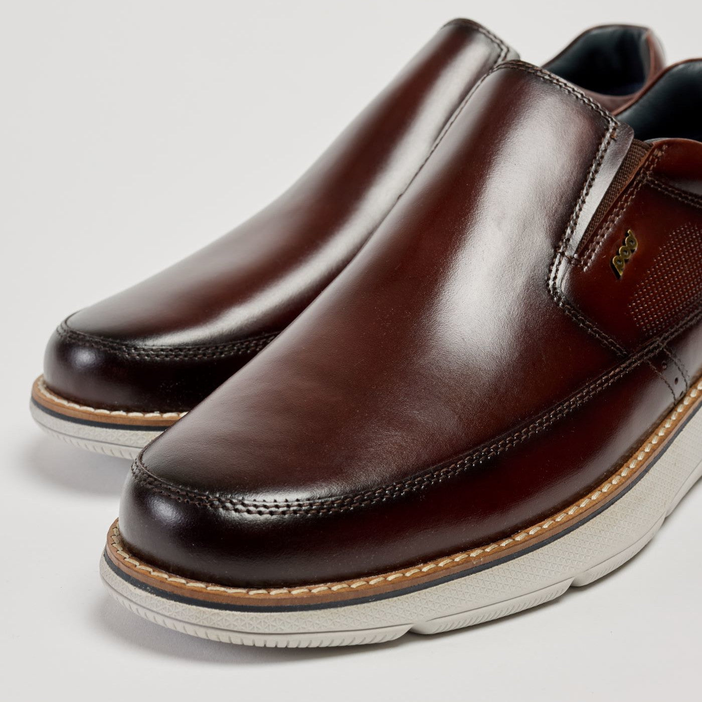 Pod Fowler Tan Slip On Trainers