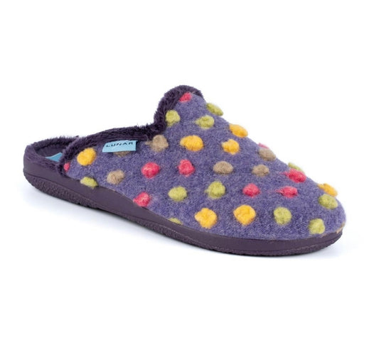 Lunar KLA126 Montreal Purple Slippers