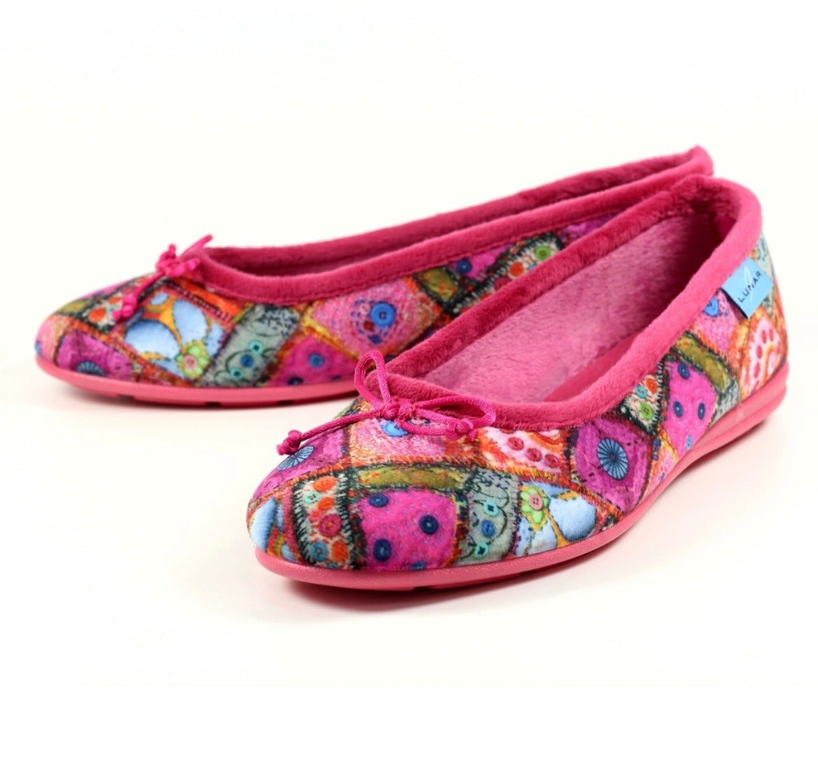 Lunar KLA206 Sangria Pink Slippers