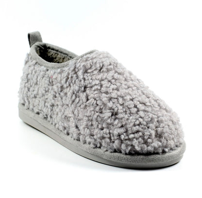 Lunar KLB035 Lorella II Grey Slippers