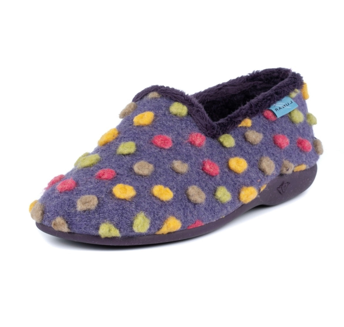 Lunar KLA125 Helix Purple Slippers