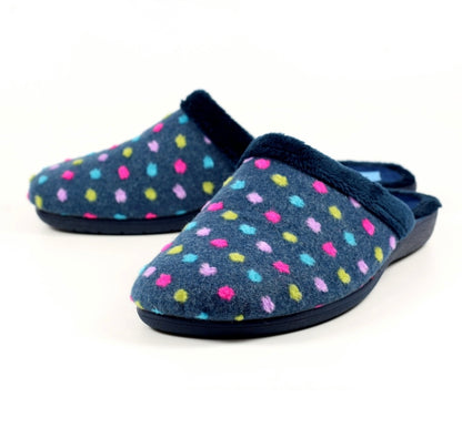 Lunar KLZ066 Seine Navy Slippers