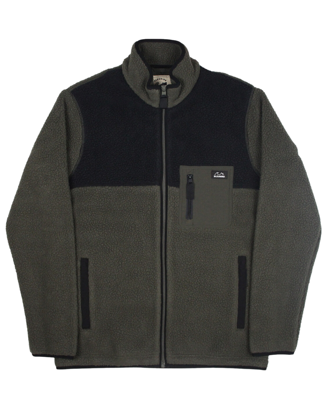 Bleubird Polar Full Zip Fleece - Forest