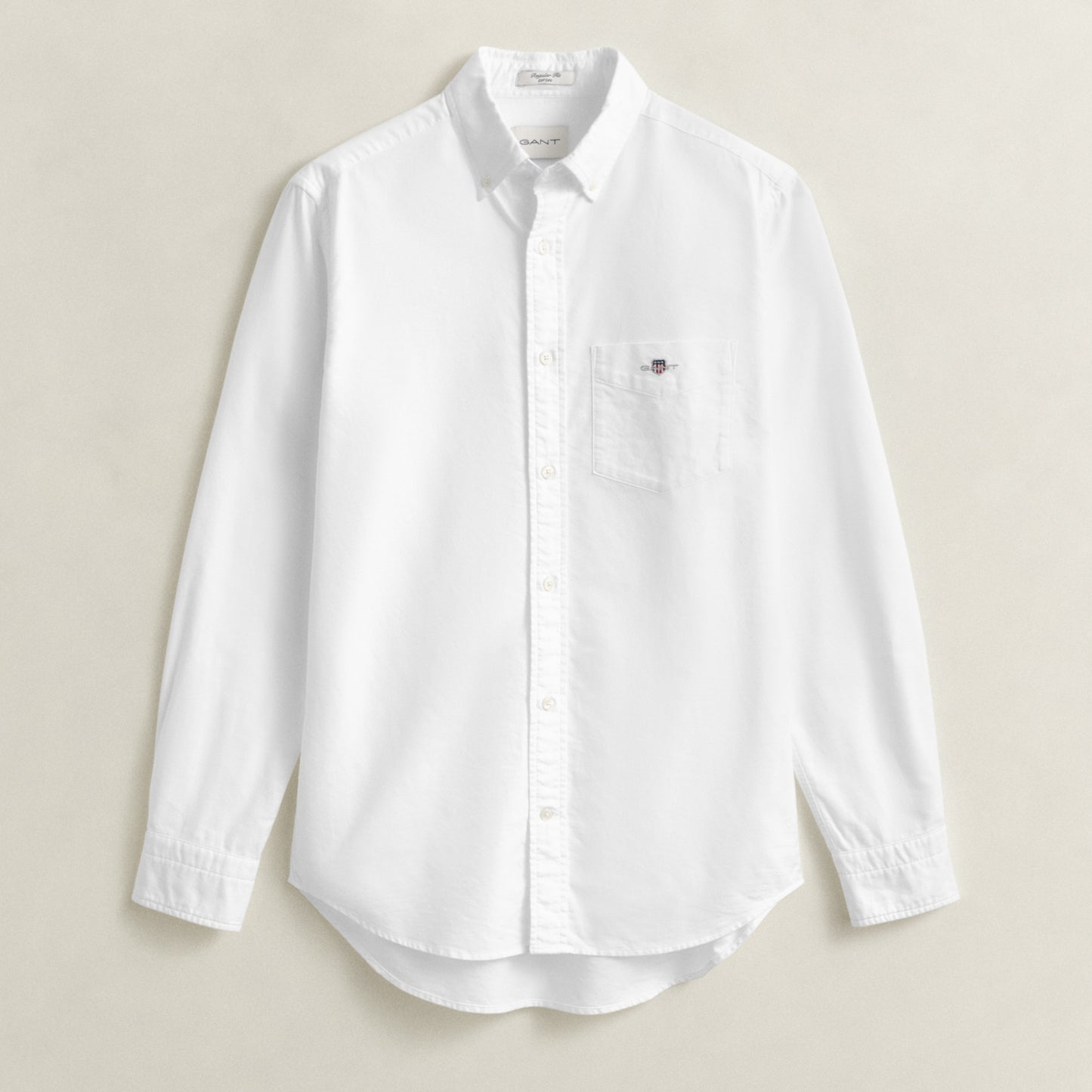 Gant 3000200 110 White Reg Classic Oxford Shirt