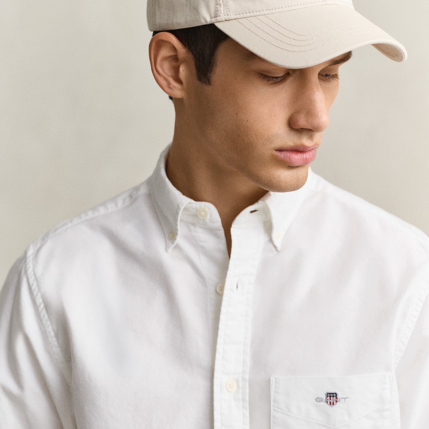 Gant 3000200 110 White Reg Classic Oxford Shirt