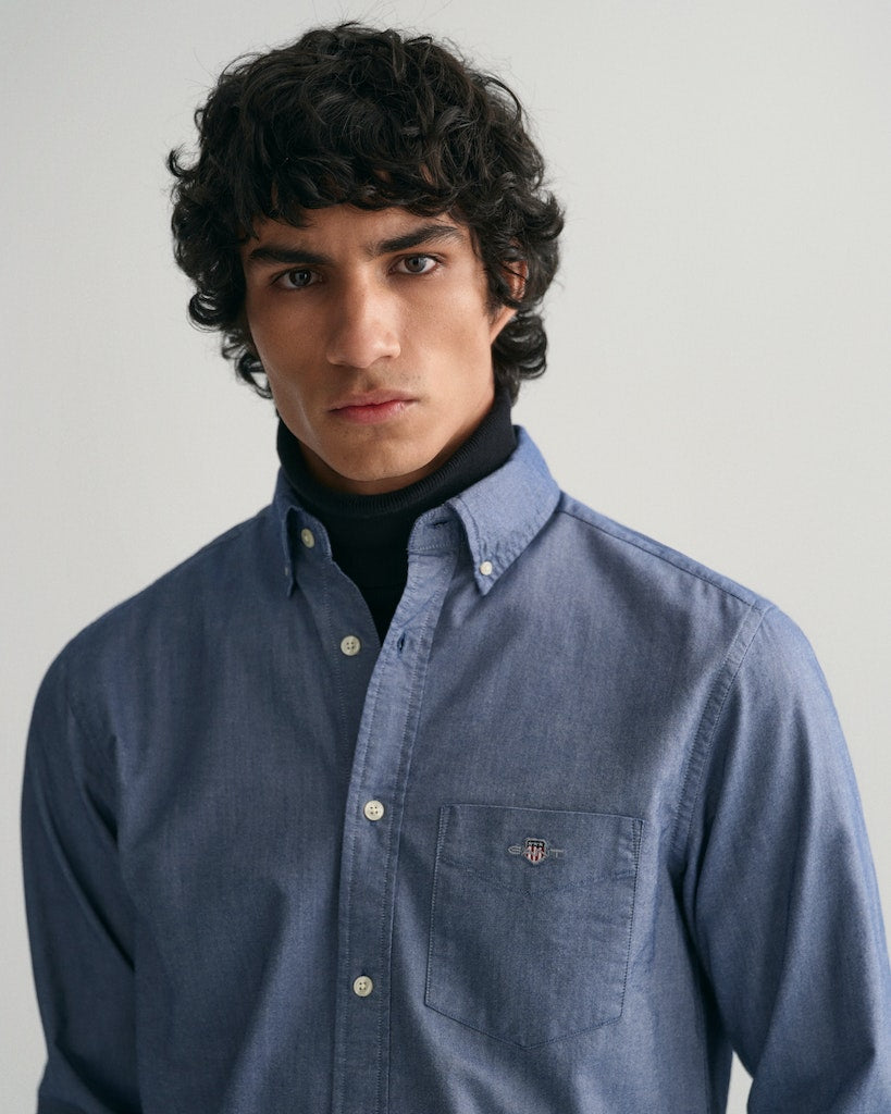 Gant 3000200 423 Persian Blue Reg Classic Oxford Shirt