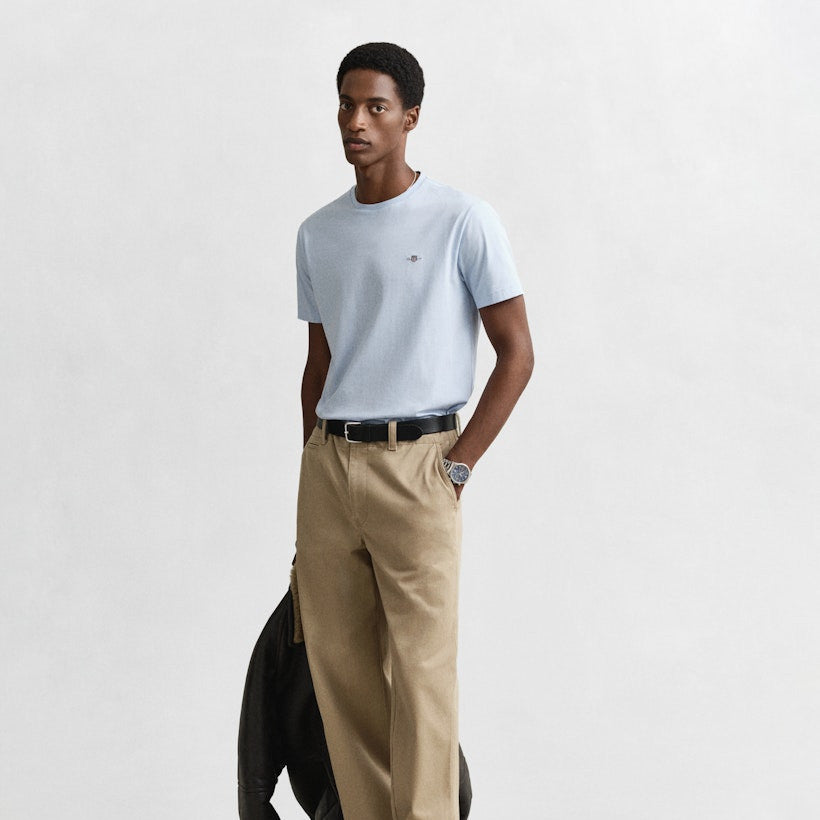 Gant 2003184 457 Reg Shield SS Fresh Blue T-Shirt