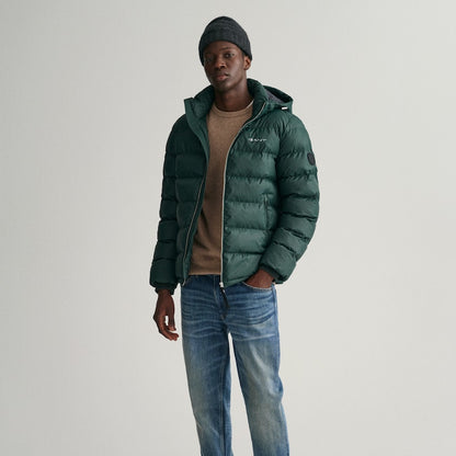 Gant 7006351 374 Tartan Green Active Cloud Jacket