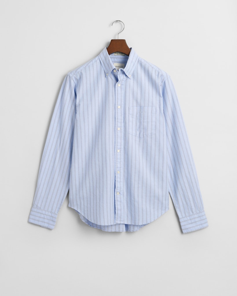 Gant 3240169 427 Clear Sky Reg Archive Oxford Stripe Shirt