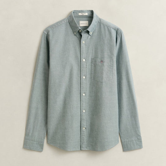 Gant 3000200 321 Dark Emerald Reg Classic Oxford Shirt