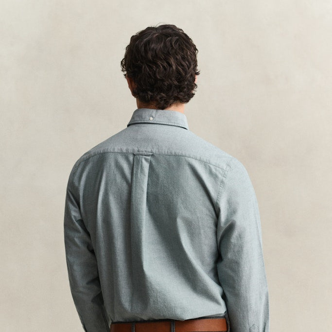 Gant 3000200 321 Dark Emerald Reg Classic Oxford Shirt