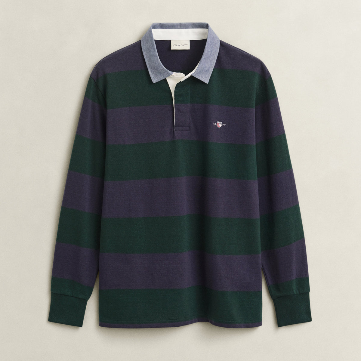Gant 2004083 374 Tartan Green Classic Heavy Rugger