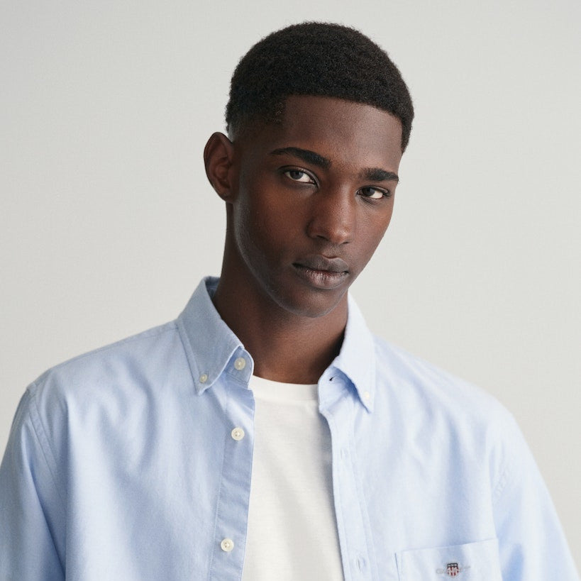 Gant 3000200 455 Light Blue Reg Oxford Shirt