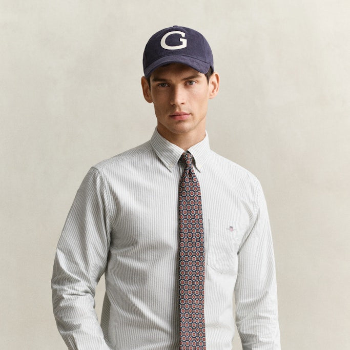 Gant 3000230 308 Surplus Mint Reg Classic Oxford Stripe Shirt