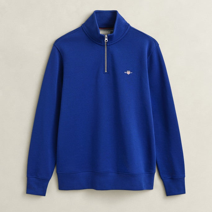 Gant 2008005 435 Crisp Blue Reg Shield Half Zip Sweat