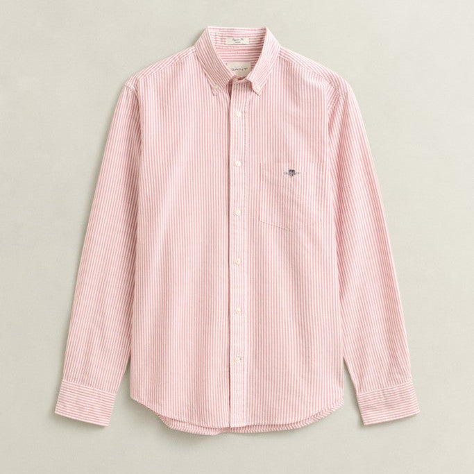 Gant 3000230 853 Maple Fire Reg Classic Oxford Stripe Shirt
