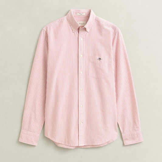 Gant 3000230 853 Maple Fire Reg Classic Oxford Stripe Shirt
