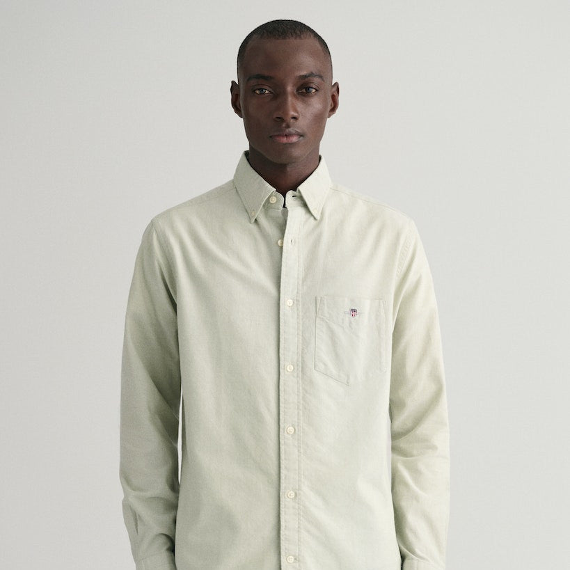 Gant 3000200 345 Milky Matcha Reg Oxford Shirt