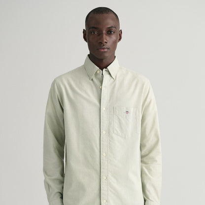 Gant 3000200 345 Milky Matcha Reg Oxford Shirt