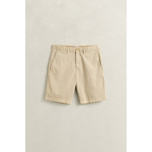 Gant 205640 200 Reg Sunfaded Oat Beige Chino Shorts