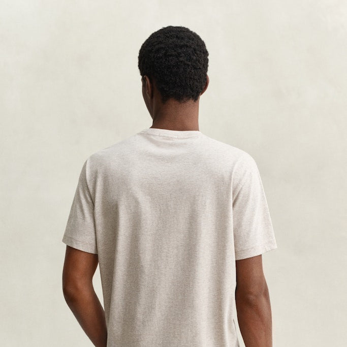 Gant 2003184 299 Reg Shield SS Seed Melange T-Shirt