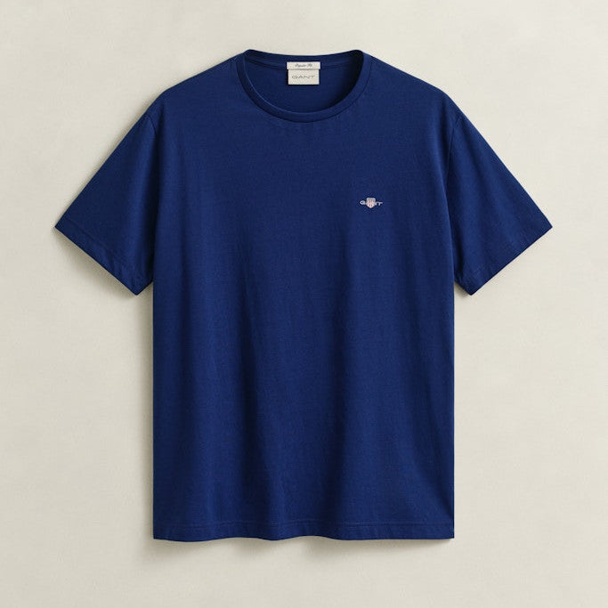 Gant 2003184 432 Reg Shield SS Rich Navy T-Shirt