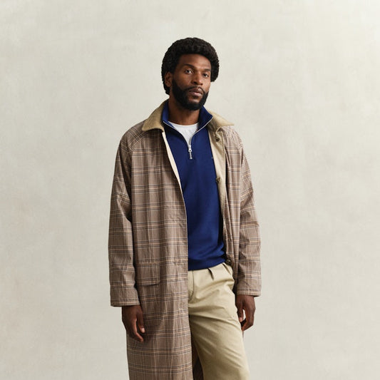 Gant 2008005 432 Reg Shield Rich Navy Half Zip Sweat