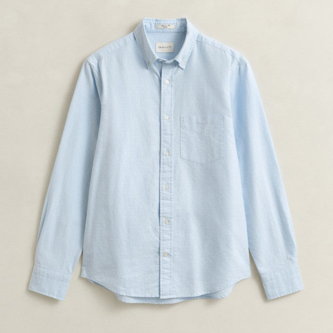 Gant 3260026 450 Reg Classic Oxford Dobby Sky Blue Shirt