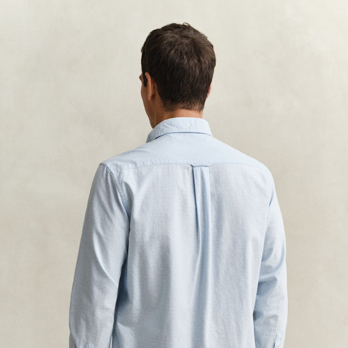 Gant 3260026 450 Reg Classic Oxford Dobby Sky Blue Shirt