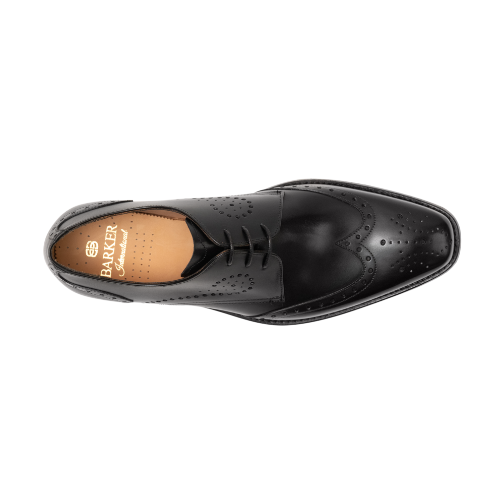 Barker George Black Calf Shoe