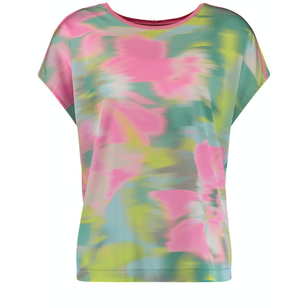 Gerry Weber 270037 44002 3058 Lila/Pink/Green Print T-Shirt