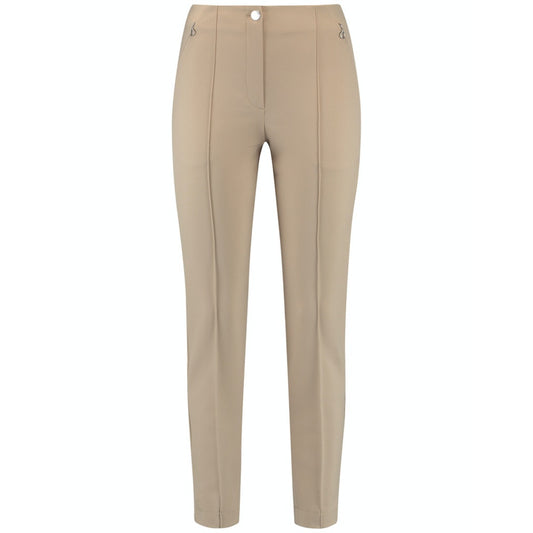 Gerry Weber 222003 66299 90548 Sand Trousers