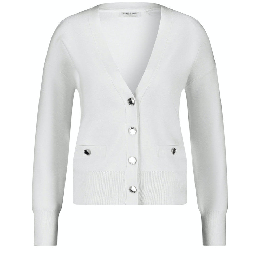 Gerry Weber 230202 44713 99700 Off-White Knit Jacket