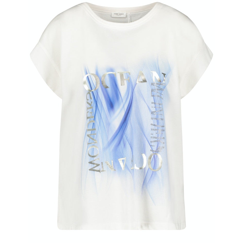 Gerry Weber 370213 35063 99700 Off-White T-Shirt