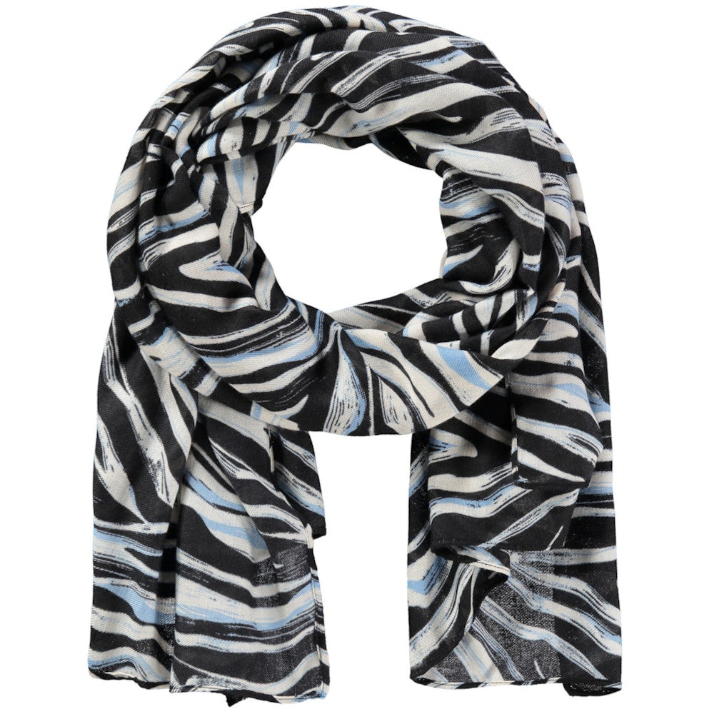 Gerry Weber 301017 72036 1142 Black/White/Cream Print Scarf